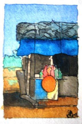 Cool Spot,
2"x3", Watercolour
SOLD Cool Spot,
2"x3", Watercolour
SOLD
